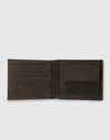 Brieftasche aus Veloursleder