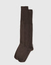 Lange Herrensocken aus Baumwolle und Kaschmir