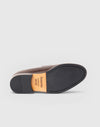 Brauner Penny Loafer aus Leder