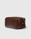 Beauty Case aus handgetupftem Kalbsleder