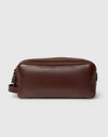 Beauty Case aus handgetupftem Kalbsleder