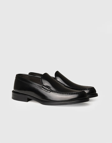 Loafer aus gebürstetem Kalbsleder
