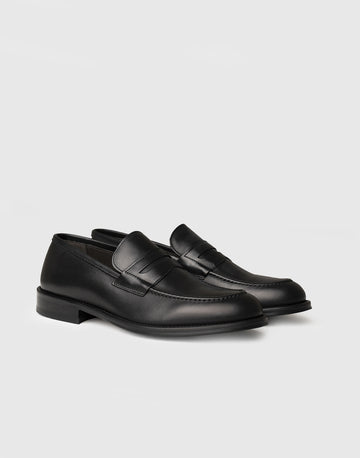 Penny-Loafer aus Kalbsleder