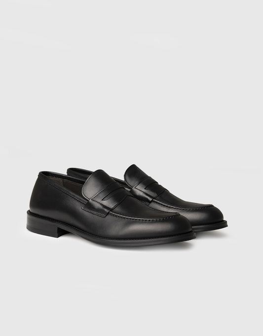 Penny-Loafer aus Kalbsleder